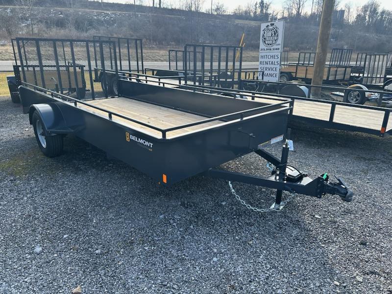 Belmont 82" x 14' Steel Side 5K Landscape Trailer Jims Trailer World
