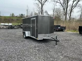 Pace American 6x12 Outback Deluxe Cargo Trailer w/ Barn Door dLukRE1muy2j