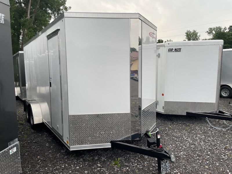 Cross 7x14 Enclosed UTV Trailer w/ Ramp Door Jims Trailer World Upstate NY Trailer Dealer