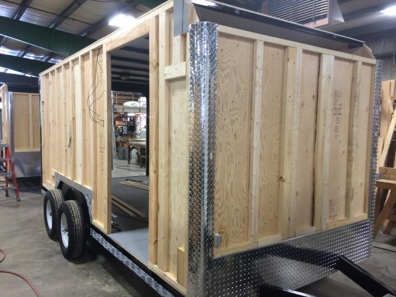 Car Mate 7x14 Custom Cargo Trailer w/ Ramp Door Jims Trailer World