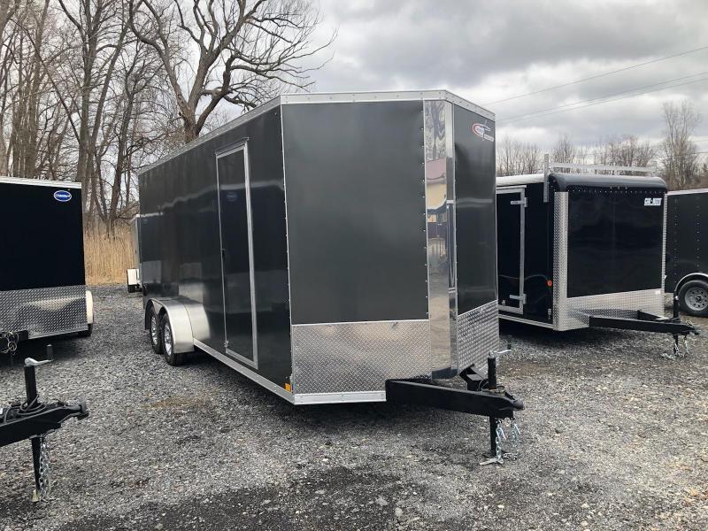 Cross 7x14 Enclosed UTV Trailer w/ Ramp Door Jims Trailer World Upstate NY Trailer Dealer