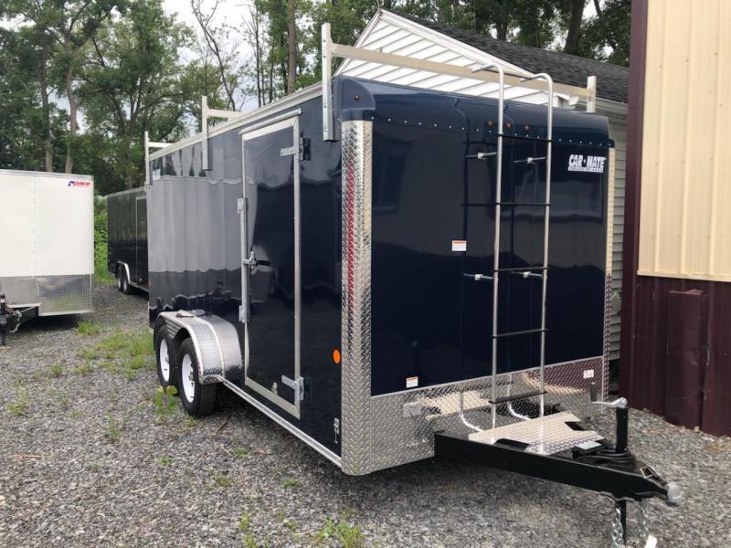 Car Mate 7x14 Custom Cargo Contractor Series Jims Trailer World Upstate NY Trailer Dealer