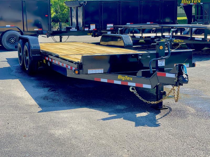 Big Tex 14TL - 22' HD 3/4 Tilt Trailer with 14K GVWR Big Tex 14TL - 22' HD 3/4 Tilt Trailer with 14K GVWR