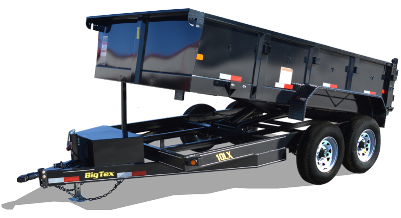 Big Tex 10LX (7' X 12') HD Dump Trailer with 9990 GVWR and Scissor Lift Big Tex 10LX (7' X 12') HD Dump Trailer with 9990 GVWR and Scissor Lift