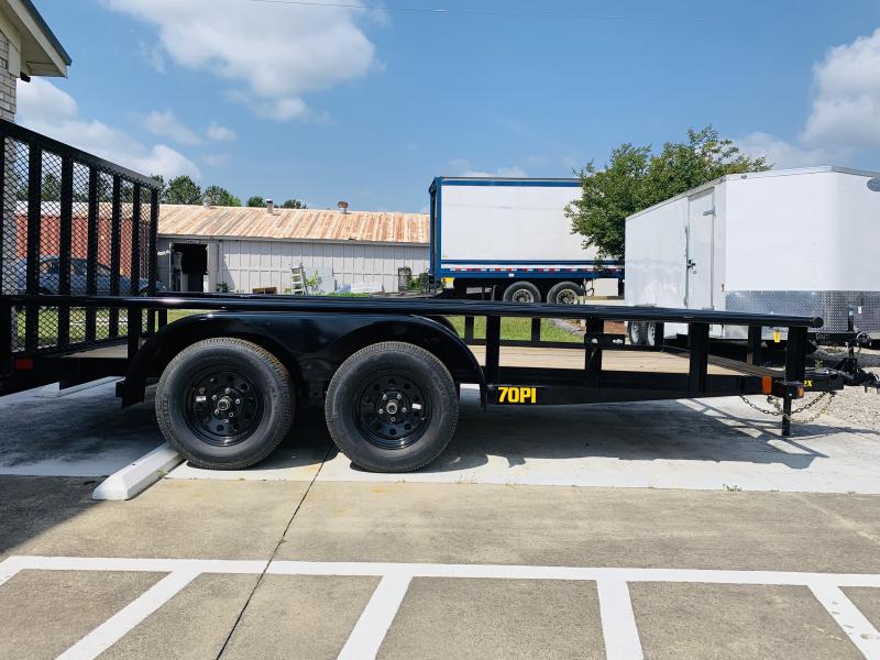 Big Tex Trailers 70PI (7' X 14') Tandem Axle Utility Trailer with