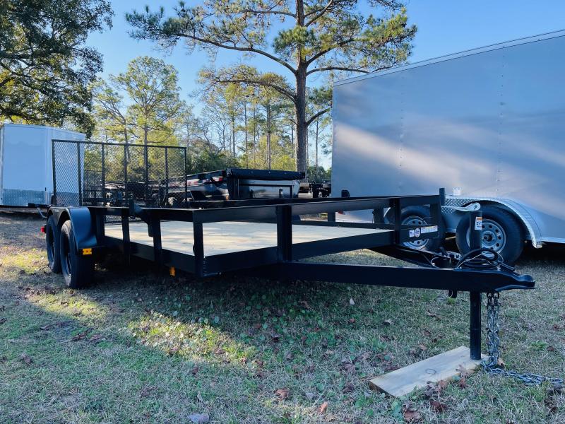 2022 Triple Crown Trailers 7x16 Tandem Axle Utility Utility Trailer jN43kW