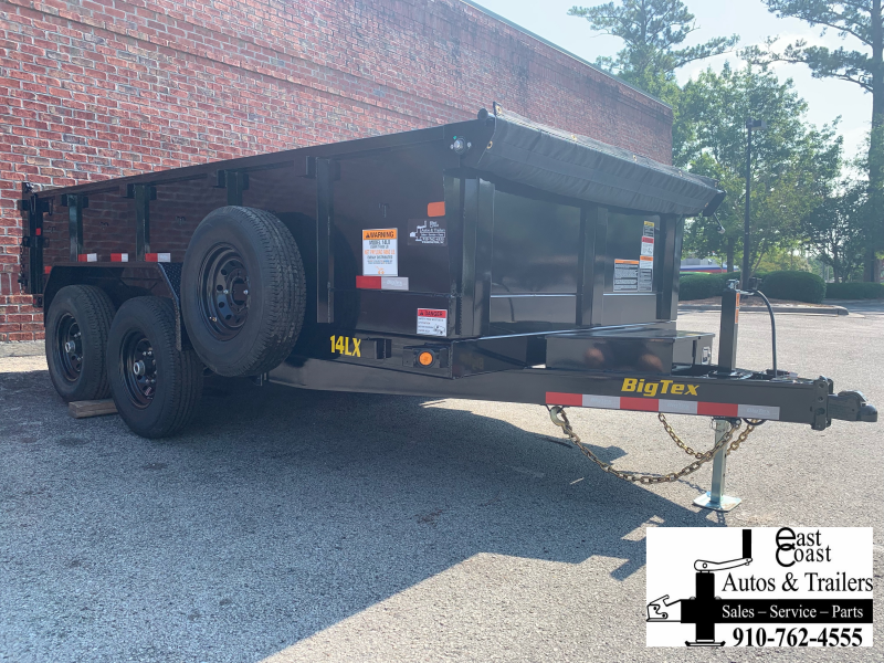 Big Tex 14LX (7' X 14') HD Dump Trailer with 14K GVWR Big Tex 14LX (7' X 14') HD Dump Trailer with 14K GVWR