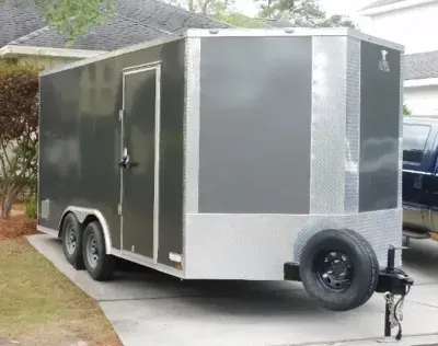 2026 8.5'x16' Tandem Axil Enclosed Trailer