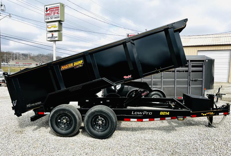 2023 Doolittle Trailer Mfg 82x14 14k Dump Trailer 36" Steel Sides