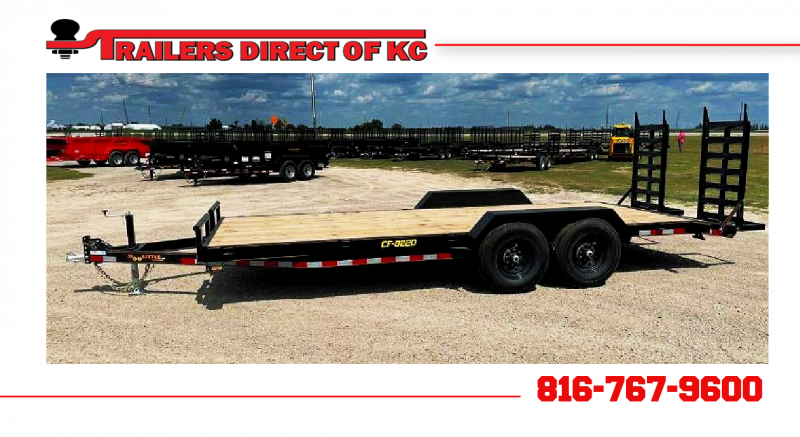 2022 Doolittle 82 x 20 CF Equipment Trailer