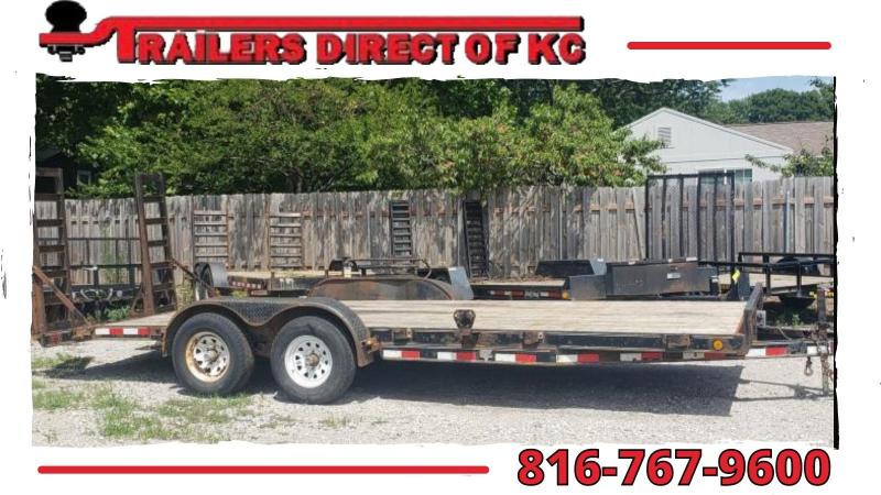 2012 PJ Trailers 82 x 20 Equipment Trailer 2012 PJ Trailers 82 x 20 Equipment Trailer