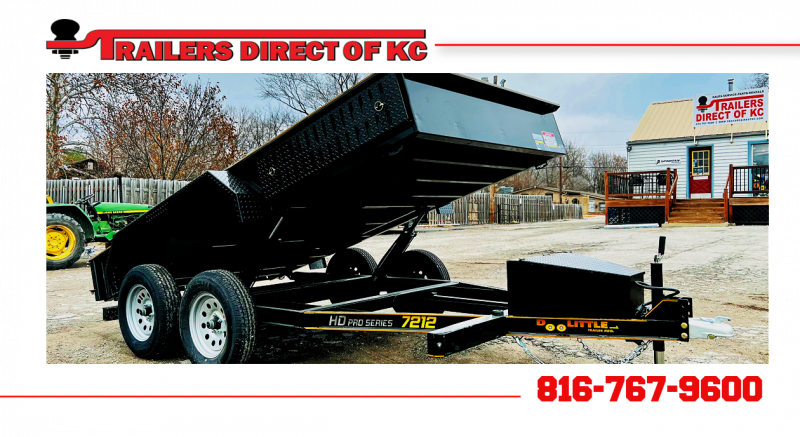 2023 Doolittle Trailer Mfg 72x12 Micro Dump Trailer