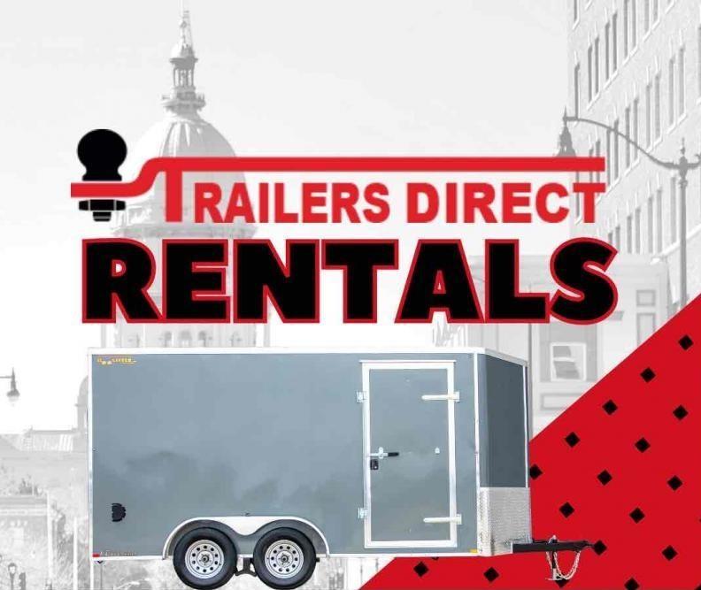 *RENTAL* 6 X 12 Cargo / Enclosed Trailer RENTAL TRAILER ONLY NOT FOR SALE *RENTAL* 6 X 12 Cargo / Enclosed Trailer RENTAL TRAILER ONLY NOT FOR SALE