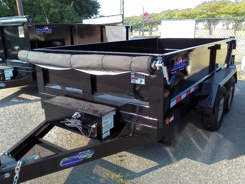 2021 Hawke Trailers 6X12 TA Dump Trailer 2021 Hawke Trailers 6X12 TA Dump Trailer