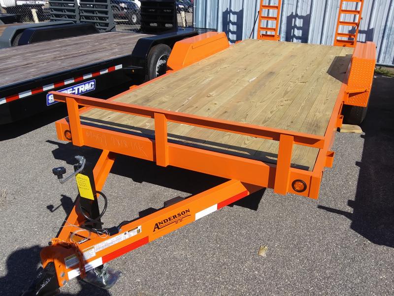2020 Anderson Manufacturing 7X18TA 5T Equipment Series Equipment Trailer 2020 Anderson Manufacturing 7X18TA 5T Equipment Series Equipment Trailer