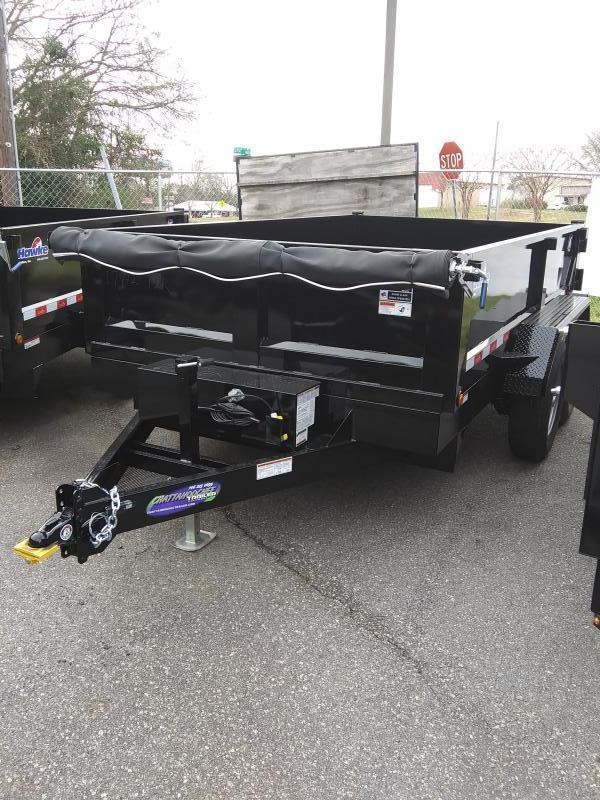 2021 Hawke Trailers 7X12 TA Dump Trailer 2021 Hawke Trailers 7X12 TA Dump Trailer