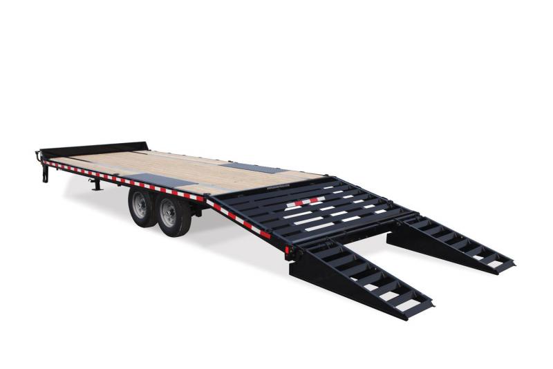 2019 Sure-Trac 8.5 X 20 + 5 HD LOW PROFILE BEAVERTAIL DECKOVER Equipment Trailer 2019 Sure-Trac 8.5 X 20 + 5 HD LOW PROFILE BEAVERTAIL DECKOVER Equipment Trailer