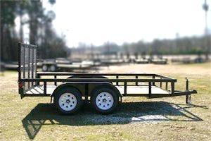 2022 Caliber Trailer Mfg 6X14TA w/Gate 7K Utility Trailer 2022 Caliber Trailer Mfg 6X14TA w/Gate 7K Utility Trailer