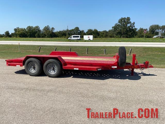 2018 Ranch King 6'10" x 16 Equipment Hauler Trailer 2018 Ranch King 6'10" x 16 Equipment Hauler Trailer