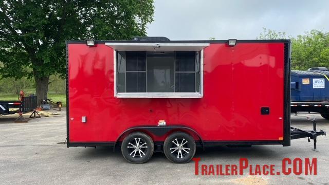 2021 Cargo Craft 7X16 Concession Trailer 2021 Cargo Craft 7X16 Concession Trailer