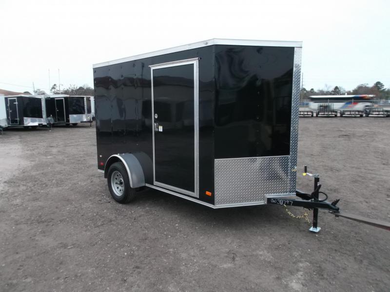 2024 Covered Wagon Trailers 6x10 Motorcycle Trailer / Cargo Trailer / Ramp / D-rings