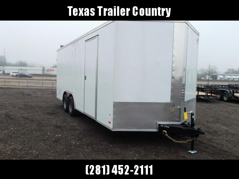 2021 Covered Wagon Trailers 8.5x20 Tandem Axle Cargo / Enclosed Trailer / Barn Doors / 7ft Interior Height / 5200# Axles / LEDs / Semi-Screwless Exterior 2021 Covered Wagon Trailers 8.5x20 Tandem Axle Cargo / Enclosed Trailer / Barn Doors / 7ft Interior Height / 5200# Axles / LEDs / Semi-Screwless Exterior