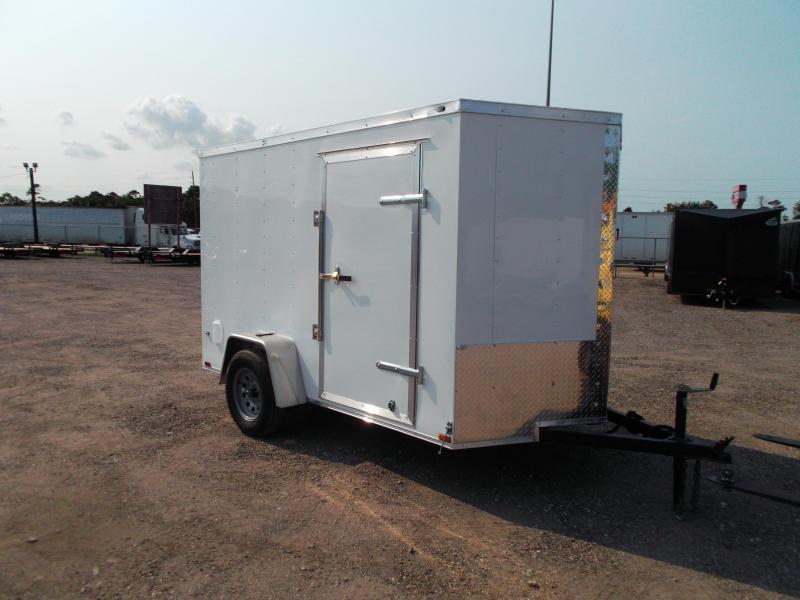 2021 Prime 6x10 Single Axle Cargo Trailer / Enclosed Trailer / 6ft Interior Height / Ramp / Side Door / LEDs 2021 Prime 6x10 Single Axle Cargo Trailer / Enclosed Trailer / 6ft Interior Height / Ramp / Side Door / LEDs