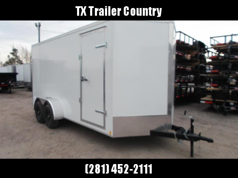 2023 Cell Tech 7x14 Tandem Axle Cargo Trailer / Enclosed Trailer / 7'2" Interior / 5200# Axles / Ramp / Screwless Exterior / E-Track / HEAVY DUTY Cell Tech Walls and Floor 2023 Cell Tech 7x14 Tandem Axle Cargo Trailer / Enclosed Trailer / 7'2" Interior / 5200# Axles / Ramp / Screwless Exterior / E-Track / HEAVY DUTY Cell Tech Walls and Floor