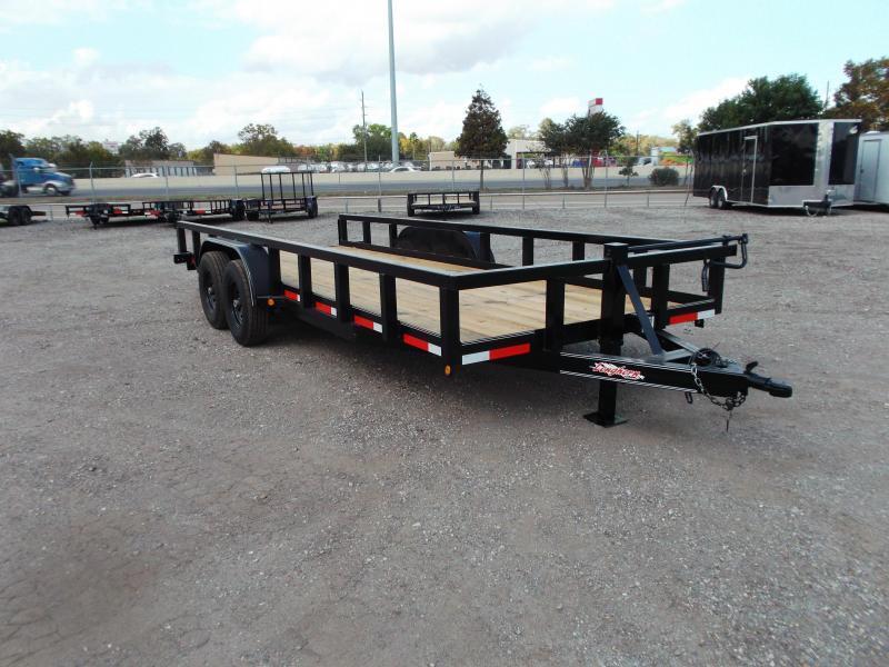 2021 Longhorn Trailers 83x20 Utility Trailer w/ 7000# Axles / 3" Square Tubing / 5ft Ramps 2021 Longhorn Trailers 83x20 Utility Trailer w/ 7000# Axles / 3" Square Tubing / 5ft Ramps