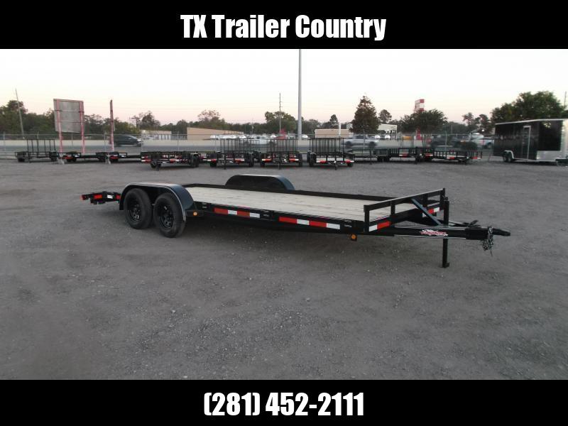 2023 Longhorn Trailers 83x20 7K Car Hauler / Racing Trailer / 2ft Dovetail / 5ft Ramps / Brakes 2023 Longhorn Trailers 83x20 7K Car Hauler / Racing Trailer / 2ft Dovetail / 5ft Ramps / Brakes