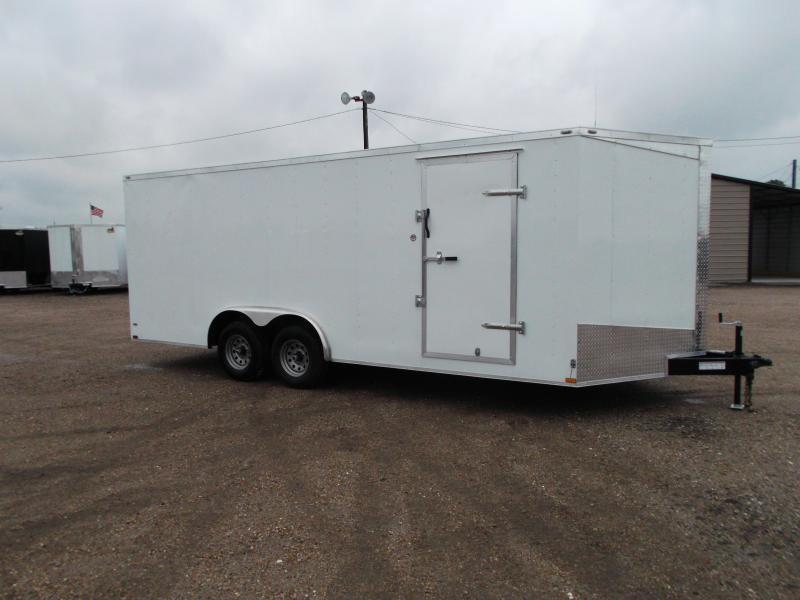 SUPER SPECIAL - 2020 Lark 8.5x20 Tandem Axle Cargo Trailer / Car Hauler / 5200# Axles / Heavy Duty Ramp / LEDs SUPER SPECIAL - 2020 Lark 8.5x20 Tandem Axle Cargo Trailer / Car Hauler / 5200# Axles / Heavy Duty Ramp / LEDs