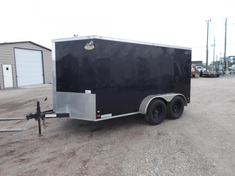 SPECIAL - 2020 Covered Wagon Trailers 7x12 Motorcycle Trailer / Cargo Trailer / Ramp / RV Door / LEDs / (8) D-Rings SPECIAL - 2020 Covered Wagon Trailers 7x12 Motorcycle Trailer / Cargo Trailer / Ramp / RV Door / LEDs / (8) D-Rings