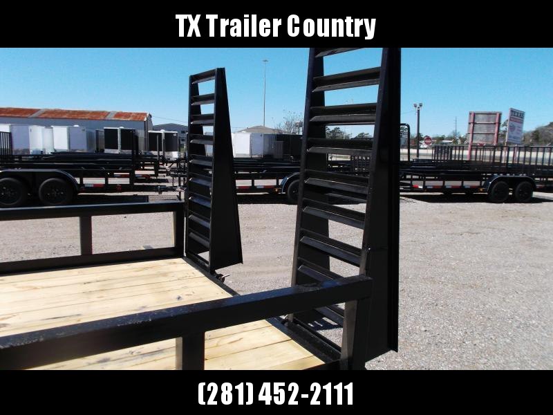 2022 Longhorn Trailers 83x20 Utility Trailer / 7000 Axles / 3" Square Tubing / Heavy Duty Stand