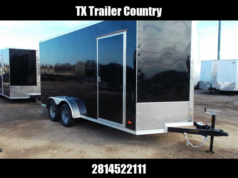2023 Covered Wagon Trailers 7x14 Tandem Axle Cargo Trailer / Enclosed