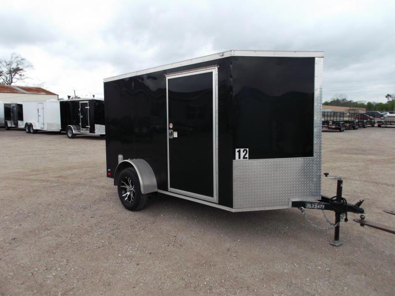 SPECIAL - 2019 Covered Wagon Trailers 6x10 Cargo Trailer / Motorcycle Trailer / Ramp / D-Rings / Side Door / Bar Lock / LEDs SPECIAL - 2019 Covered Wagon Trailers 6x10 Cargo Trailer / Motorcycle Trailer / Ramp / D-Rings / Side Door / Bar Lock / LEDs