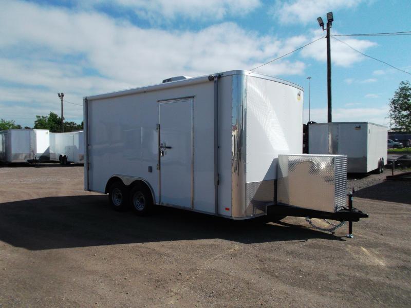 2020 Covered Wagon Trailers 8.5x16 Tandem Axle Custom Enclosed Race Trailer / Enclosed Car Hauler Trailer 2020 Covered Wagon Trailers 8.5x16 Tandem Axle Custom Enclosed Race Trailer / Enclosed Car Hauler Trailer