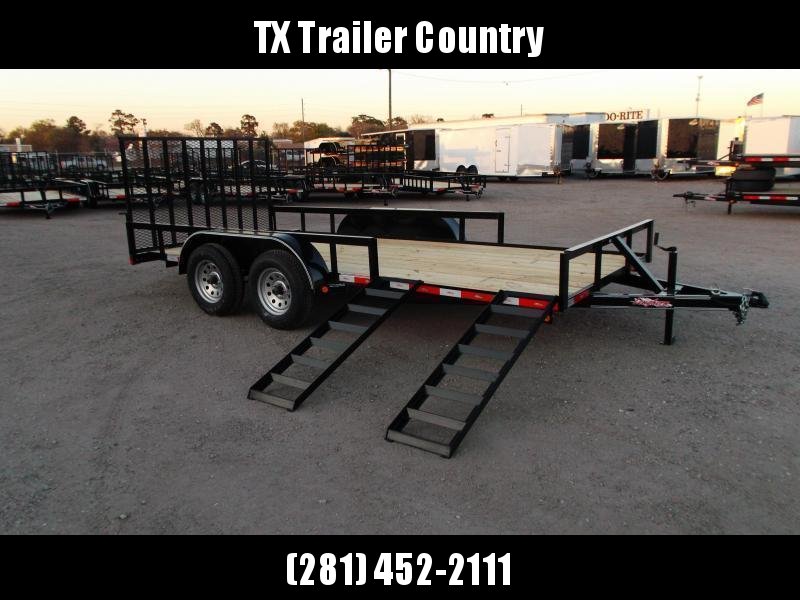 2022 Longhorn Trailers 83x16 Utility Trailer / ATV Trailer w/ 4ft Rear Ramp Gate / 5ft Slide Out Side Ramps 2022 Longhorn Trailers 83x16 Utility Trailer / ATV Trailer w/ 4ft Rear Ramp Gate / 5ft Slide Out Side Ramps