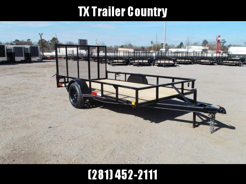 SPECIAL - 2022 TTC 77x12 Single Axle Utility Trailer / C-Channel Wrap Tongue / 4ft Bi-Fold Ramp Gate SPECIAL - 2022 TTC 77x12 Single Axle Utility Trailer / C-Channel Wrap Tongue / 4ft Bi-Fold Ramp Gate