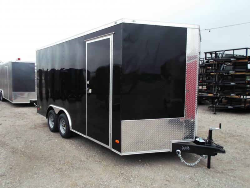 2021 Covered Wagon 8.5x16 Tandem Axle Cargo Trailer / Car Hauler / Ramp / 7ft Interior Height / RV Side Door / LEDs / Semi-Screwless Exterior 2021 Covered Wagon 8.5x16 Tandem Axle Cargo Trailer / Car Hauler / Ramp / 7ft Interior Height / RV Side Door / LEDs / Semi-Screwless Exterior