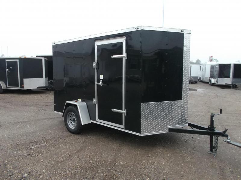 2021 Texas Select 6x10 Single Axle Cargo Trailer / Enclosed Trailer / 6