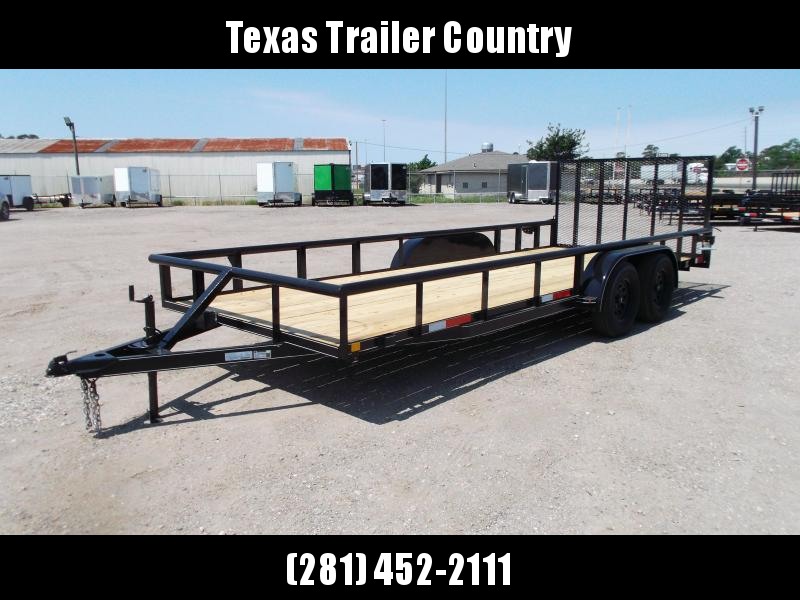 2021 TTC 83x20 Utility Trailer / Lowboy Trailer / 4ft Ramp Gate / Electric Brakes / Pipetop 2021 TTC 83x20 Utility Trailer / Lowboy Trailer / 4ft Ramp Gate / Electric Brakes / Pipetop