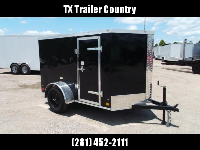 2023 TTC 5x8 Single Axle Cargo Trailer / Enclosed Trailer / LED's / Ramp / Side Door / .030 Heavy Duty Black Skin 2023 TTC 5x8 Single Axle Cargo Trailer / Enclosed Trailer / LED's / Ramp / Side Door / .030 Heavy Duty Black Skin
