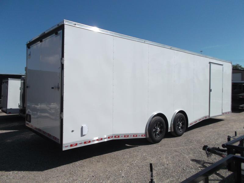 WOW SPECIAL 2023 Covered Wagon Trailers 8.5x28 Tandem Axle Race