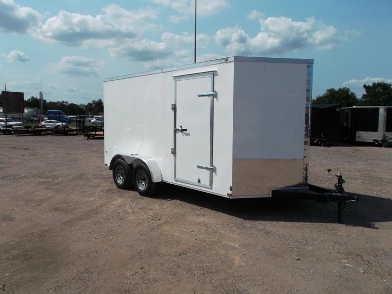 2021 Prime 7x14 Tandem Axle Cargo Trailer / Enclosed Trailer / 6ft Interior Height / Ramp / Side Door / LEDs 2021 Prime 7x14 Tandem Axle Cargo Trailer / Enclosed Trailer / 6ft Interior Height / Ramp / Side Door / LEDs