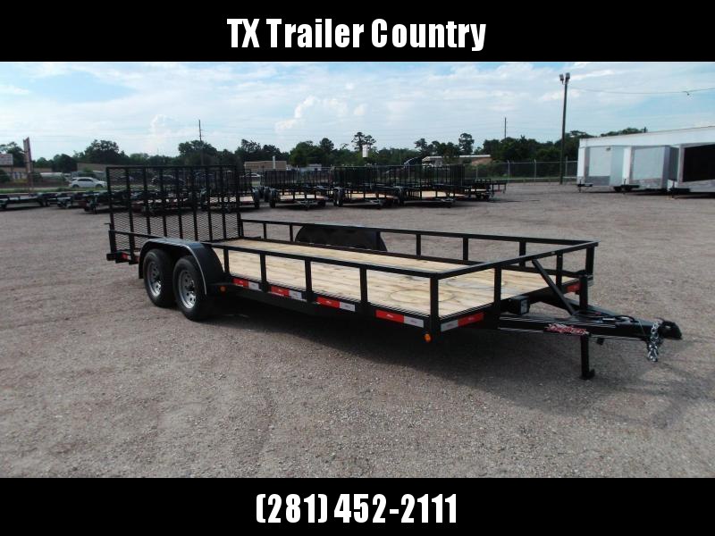 2022 Longhorn Trailers 83x20 Utility Trailer / 4ft Ramp Gate / Electric Brakes 2022 Longhorn Trailers 83x20 Utility Trailer / 4ft Ramp Gate / Electric Brakes