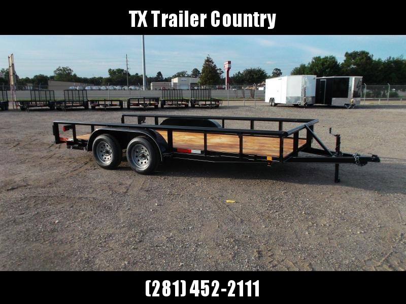 2022 TTC 83x16 Utility Trailer / Lowboy Trailer / 5ft Slide Out Ramps / Electric Brakes / Heavy Duty Pipetop 2022 TTC 83x16 Utility Trailer / Lowboy Trailer / 5ft Slide Out Ramps / Electric Brakes / Heavy Duty Pipetop
