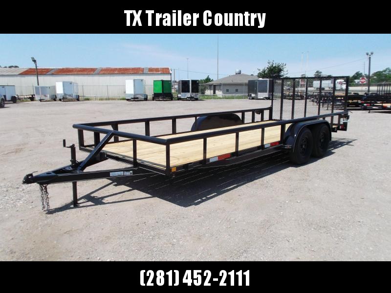 2022 TTC 83x20 Utility Trailer / Lowboy Trailer / 4ft Ramp Gate / Electric Brakes / Pipetop 2022 TTC 83x20 Utility Trailer / Lowboy Trailer / 4ft Ramp Gate / Electric Brakes / Pipetop