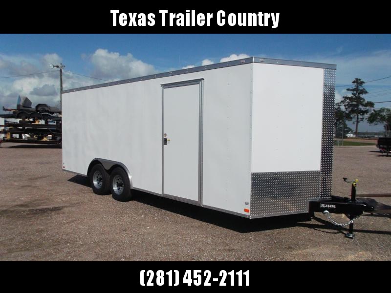 2021 Covered Wagon Trailers 8.5x20 Cargo / Enclosed Trailer / Car Hauler / Motorcycle Trailer / 5200# Axles / (16) D-Rings / Ramp 2021 Covered Wagon Trailers 8.5x20 Cargo / Enclosed Trailer / Car Hauler / Motorcycle Trailer / 5200# Axles / (16) D-Rings / Ramp