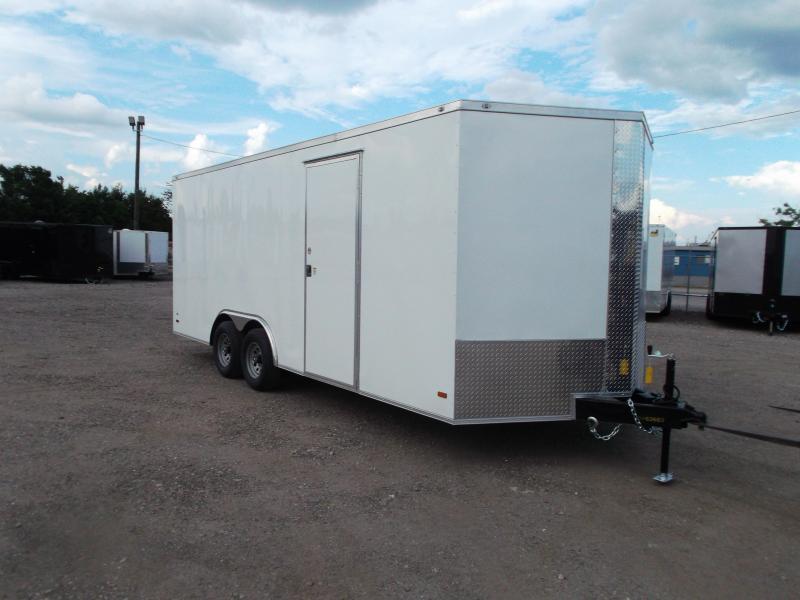 2021 Covered Wagon Trailers 8.5x20 Tandem Axle Cargo / Enclosed Trailer / 7ft Interior Height / 3500# Axles / Ramp / RV Side Door / LEDs / Semi-Screwless Exterior 2021 Covered Wagon Trailers 8.5x20 Tandem Axle Cargo / Enclosed Trailer / 7ft Interior Height / 3500# Axles / Ramp / RV Side Door / LEDs / Semi-Screwless Exterior