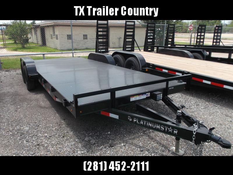 MY BOSS MAY FIRE ME IT'S SUCH A GREAT SPECIAL - SPECIAL - 2022 DP Platinum Star 83x20 Steel Deck Car Hauler / Racing Trailer / 5ft Ramps / 2ft Dovetail / D-Rings / LED's / Steel Deck MY BOSS MAY FIRE ME IT'S SUCH A GREAT SPECIAL - SPECIAL - 2022 DP Platinum Star 83x20 Steel Deck Car Hauler / Racing Trailer / 5ft Ramps / 2ft Dovetail / D-Rings / LED's / Steel Deck